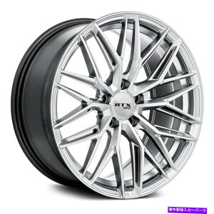 �z�C�[���@4�{�Z�b�g RTX SW20�z�C�[��18x8.5�i45�A5x112�A66.6�j4�̃V���o�[�����Z�b�g RTX SW20 Wheels 18x8.5 (45, 5x112, 66.6) Silver Rims Set of 4�y���s�A���i�z