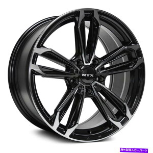zC[@4{Zbg RTX Ultra 5zC[17x7.5i38A5x114.3A73.1j4̃ubNZbg RTX ULTRA 5 Wheels 17x7.5 (38, 5x114.3, 73.1) Black Rims Set of 4