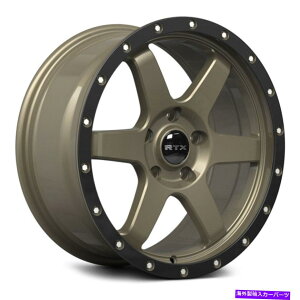 �z�C�[���@4�{�Z�b�g rtx dakar�z�C�[��17x8�i35�A5x114.3�A73.1�j4�̃u�����Y�����Z�b�g RTX DAKAR Wheels 17x8 (35, 5x114.3, 73.1) Bronze Rims Set of 4�y���s�A���i�z