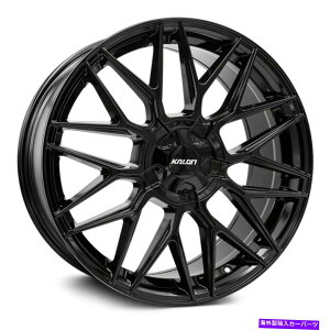 zC[@4{Zbg JubczC[18x8i40A5x112A73j4̃ubNZbg Kalon BLITZ Wheels 18x8 (40, 5x112, 73) Black Rims Set of 4