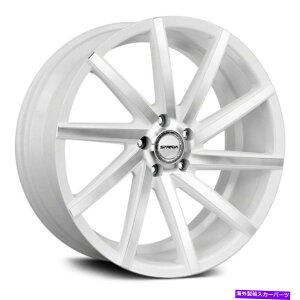 zC[@4{Zbg Strada Sega Wheels 22x9i35A5x114.3A72.6j4̃zCgZbg Strada Sega Wheels 22x9 (35, 5x114.3, 72.6) White Rims Set of 4