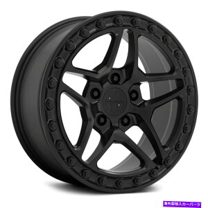 �z�C�[���@4�{�Z�b�g �r�N�^�[�o�[�O�z�C�[��17x8�i10�A5x130�A71.5�j4�̃u���b�N�����Z�b�g Victor BERG Wheels 17x8 (10, 5x130, 71.5) Black Rims Set of 4