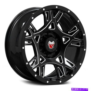 �z�C�[���@4�{�Z�b�g Mamba M24�z�C�[��20x12�i-44�A5x150�A110.1�j4�̃u���b�N�����Z�b�g Mamba M24 Wheels 20x12 (-44, 5x150, 110.1) Black Rims Set of 4�y���s�A���i�z