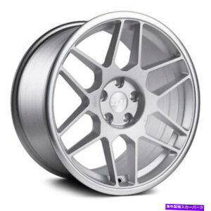 �z�C�[���@4�{�Z�b�g 3SDM 0.09�z�C�[��18x8.5�i42�A5x112�A73.1�j�V���o�[�����Z�b�g4 3SDM 0.09 Wheels 18x8.5 (42, 5x112, 73.1) Silver Rims Set of 4