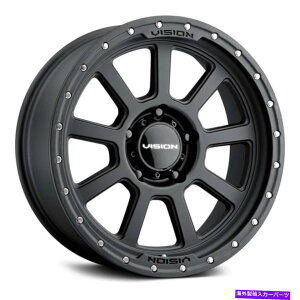zC[@4{Zbg rW350 ojoszC[18x9i12A5x139.7A108j4̃ubNZbg Vision 350 OJOS Wheels 18x9 (12, 5x139.7, 108) Black Rims Set of 4