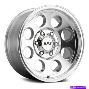 �z�C�[���@4�{�Z�b�g G-FX TR16�z�C�[��18x9�i0�A8x170�A125.2�j4�̃|���b�V�������Z�b�g G-FX TR16 Wheels 18x9 (0, 8x170, 125.2) Polished Rims Set of 4�y���s�A���i�z