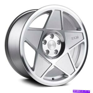 �z�C�[���@4�{�Z�b�g 3SDM 0.05�z�C�[��17x8�i30�A5x100�A73.1�j�V���o�[�����Z�b�g4 3SDM 0.05 Wheels 17x8 (30, 5x100, 73.1) Silver Rims Set of 4