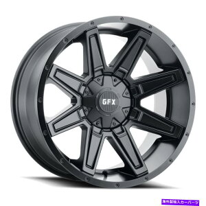 �z�C�[���@4�{�Z�b�g G-FX TR23�z�C�[��20x10�i-19�A6x139.7�A93.2�j4�̃u���b�N�����Z�b�g G-FX TR23 Wheels 20x10 (-19, 6x139.7, 93.2) Black Rims Set of 4�y���s�A���i�z