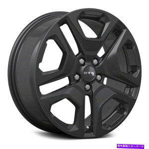 �z�C�[���@4�{�Z�b�g rtx osaka�z�C�[��19x7.5�i35�A5x114.3�A60.1�j4�̃u���b�N�����Z�b�g RTX OSAKA Wheels 19x7.5 (35, 5x114.3, 60.1) Black Rims Set of 4�y���s�A���i�z