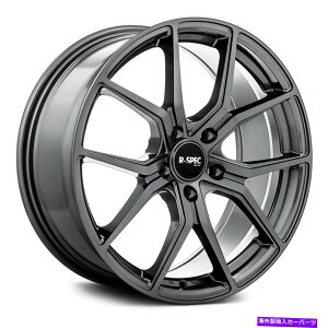 �z�C�[���@4�{�Z�b�g RTX FF10�z�C�[��18x8�i38�A5x108�A63.4�j4�̃K�����^�������Z�b�g RTX FF10 Wheels 18x8 (38, 5x108, 63.4) Gunmetal Rims Set of 4�y���s�A���i�z
