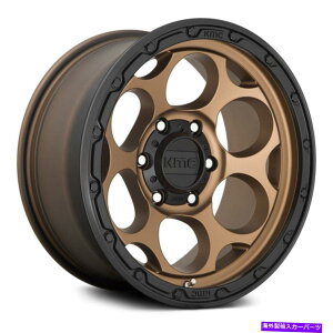 zC[@4{Zbg KMC KM541_[eBn[zC[17x8.5i18A5x127A71.5j4̃uYZbg KMC KM541 DIRTY HARRY Wheels 17x8.5 (18, 5x127, 71.5) Bronze Rims Set of 4