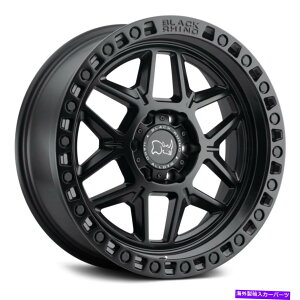�z�C�[���@4�{�Z�b�g �u���b�N�T�C�P���\�z�C�[��17x9�i0�A6x139.7�A112.1�j4�̃u���b�N�����Z�b�g Black Rhino KELSO Wheels 17x9 (0, 6x139.7, 112.1) Black Rims Set of 4