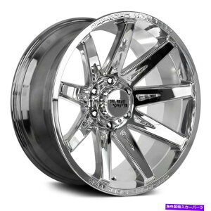 zC[@4{Zbg It[hX^[M25zC[20x10i-19A5x127A78.1j4̃NZbg Off-Road Monster M25 Wheels 20x10 (-19, 5x127, 78.1) Chrome Rims Set of 4
