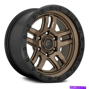 �z�C�[���@4�{�Z�b�g �R��D702�e��1PC�z�C�[��18x9�i20�A5x127�A71.5�j4�̃u�����Y�����Z�b�g Fuel D702 AMMO 1PC Wheels 18x9 (20, 5x127, 71.5) Bronze Rims Set of 4�y���s�A���i�z