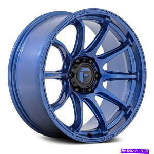 �z�C�[���@4�{�Z�b�g �R��D794�o���A���g1PC�z�C�[��17x9�i1�A5x127�A71.5�j4�̐������Z�b�g Fuel D794 VARIANT 1PC Wheels 17x9 (1, 5x127, 71.5) Blue Rims Set of 4�y���s�A���i�z