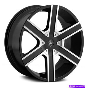 �z�C�[���@4�{�Z�b�g �s�i�N��P92�M�������g�z�C�[��20x9�i15�A5x120.65�A74.1�j4�̃u���b�N�����Z�b�g Pinnacle P92 GALLANT Wheels 20x9 (15, 5x120.65, 74.1) Black Rims Set of 4�y���s�A���i�z