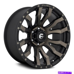 �z�C�[���@4�{�Z�b�g �R��D674�u���b�c1PC�z�C�[��17x9�i1�A8x180�A124.2�j4�̃u���b�N�����Z�b�g Fuel D674 BLITZ 1PC Wheels 17x9 (1, 8x180, 124.2) Black Rims Set of 4�y���s�A���i�z