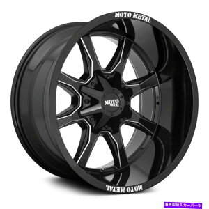 zC[@4{Zbg Moto Metal Mo970zC[20x10i-18A8x170A125.1j4̃ubNZbg Moto Metal MO970 Wheels 20x10 (-18, 8x170, 125.1) Black Rims Set of 4