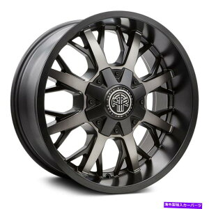 zC[@4{Zbg XbgIt[hoJzC[20x9i18A6x139.7A106.1j4̃ubNZbg Thret Offroad VULCAN Wheels 20x9 (18, 6x139.7, 106.1) Black Rims Set of 4