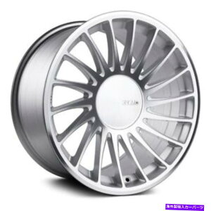 �z�C�[���@4�{�Z�b�g 3SDM 0.04�z�C�[��18x9.5�i35�A5x100�A73.1�j�V���o�[�����Z�b�g4 3SDM 0.04 Wheels 18x9.5 (35, 5x100, 73.1) Silver Rims Set of 4