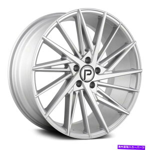zC[@4{Zbg siNP208ȃzC[20x8.5i35A5x114.3A73.1j4̃Vo[Zbg Pinnacle P208 SNAZZY Wheels 20x8.5 (35, 5x114.3, 73.1) Silver Rims Set of 4