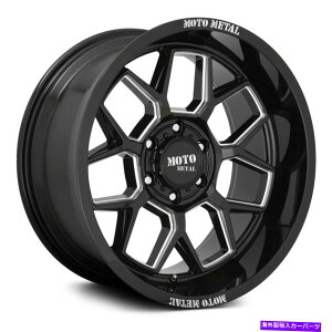 �z�C�[���@4�{�Z�b�g Moto Metal Mo803 Banshee Wheels20x10�i-18�A6x135�A87.1�j4�̃u���b�N�����Z�b�g Moto Metal MO803 BANSHEE Wheels 20x10 (-18, 6x135, 87.1) Black Rims Set of 4�y���s�A���i�z