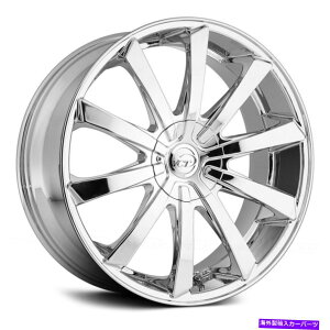 �z�C�[���@4�{�Z�b�g VCT V48�z�C�[��18x7.5�i40�A4x114.3�A73.1�j4�̃N���������Z�b�g VCT V48 Wheels 18x7.5 (40, 4x114.3, 73.1) Chrome Rims Set of 4�y���s�A���i�z