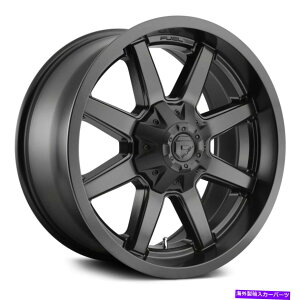 zC[@4{Zbg RD436}[xbN1PCzC[18x9i20A6x139.7A106.1j4̃ubNZbg Fuel D436 MAVERICK 1PC Wheels 18x9 (20, 6x139.7, 106.1) Black Rims Set of 4