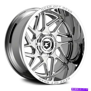 zC[@4{Zbg MAAC761C䗦20x9i18A8x165.1A125.2j4̃NZbg Gear Alloy 761C RATIO Wheels 20x9 (18, 8x165.1, 125.2) Chrome Rims Set of 4