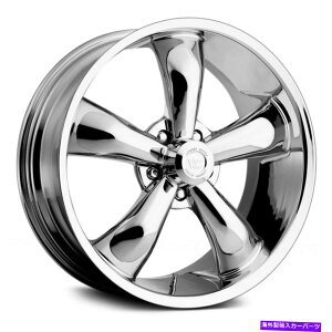 �z�C�[���@4�{�Z�b�g �r�W����142���W�F���h5�z�C�[��20x8.5�i10�A5x127�A83�j4�̃N���������Z�b�g Vision 142 LEGEND 5 Wheels 20x8.5 (10, 5x127, 83) Chrome Rims Set of 4�y���s�A���i�z