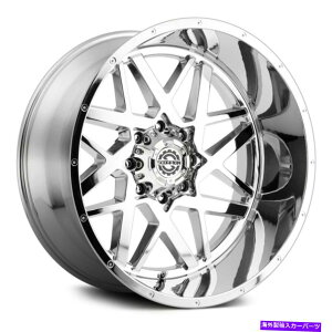 �z�C�[���@4�{�Z�b�g Scorpion SC28�z�C�[��20x10�i-19�A6x139.7�A106.1�j4��Chrome Rims�Z�b�g Scorpion SC28 Wheels 20x10 (-19, 6x139.7, 106.1) Chrome Rims Set of 4�y���s�A���i�z