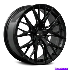 �z�C�[���@4�{�Z�b�g rtx valkyrie�z�C�[��20x8.5�i38�A5x114.3�A73.1�j4�̃u���b�N�����Z�b�g RTX Valkyrie Wheels 20x8.5 (38, 5x114.3, 73.1) Black Rims Set of 4