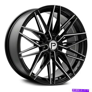 zC[@4{Zbg siNP210}WFXeBbNzC[20x8.5i35A5x114.3A73.1j4̃ubNZbg Pinnacle P210 MAJESTIC Wheels 20x8.5 (35, 5x114.3, 73.1) Black Rims Set of 4
