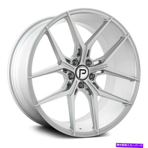 �z�C�[���@4�{�Z�b�g �s�i�N��P204�f���炵���z�C�[��20x10�i40�A5x120.65�A72.56�j�V���o�[�����Z�b�g4 Pinnacle P204 SPLENDENT Wheels 20x10 (40, 5x120.65, 72.56) Silver Rims Set of 4�y���s�A���i�z