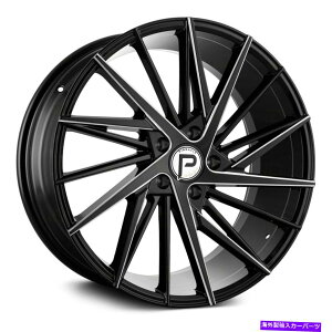 zC[@4{Zbg siNP208ȃzC[20x8.5i35A5x114.3A73.1j4̃ubNZbg Pinnacle P208 SNAZZY Wheels 20x8.5 (35, 5x114.3, 73.1) Black Rims Set of 4