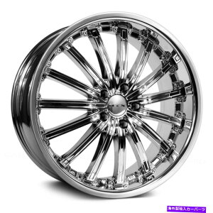 �z�C�[���@4�{�Z�b�g RTX�G���[�g�z�C�[��18x8�i42�A5x114.3�A73.1�j4�̃N���������Z�b�g RTX Elite Wheels 18x8 (42, 5x114.3, 73.1) Chrome Rims Set of 4