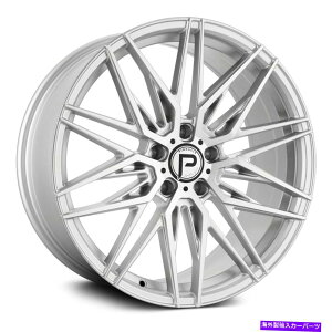 zC[@4{Zbg siNP210}WFXeBbNzC[20x8.5i35A5x114.3A73.1j4̃Vo[Zbg Pinnacle P210 MAJESTIC Wheels 20x8.5 (35, 5x114.3, 73.1) Silver Rims Set of 4