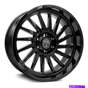 zC[@4{Zbg XbgIt[hIKzC[20x10i-21A5x127A78.1j4̃ubNZbg Thret Offroad OMEGA Wheels 20x10 (-21, 5x127, 78.1) Black Rims Set of 4