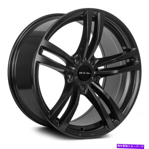 �z�C�[���@4�{�Z�b�g RTX Graz�z�C�[��20x9�i35�A5x120.65�A74.1�j4�̃u���b�N�����Z�b�g RTX GRAZ Wheels 20x9 (35, 5x120.65, 74.1) Black Rims Set of 4