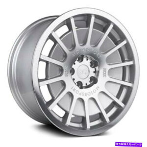 �z�C�[���@4�{�Z�b�g 3SDM 0.66�z�C�[��18x9.5�i35�A5x100�A73.1�j�V���o�[�����Z�b�g4 3SDM 0.66 Wheels 18x9.5 (35, 5x100, 73.1) Silver Rims Set of 4