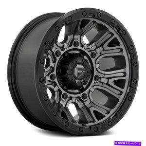 �z�C�[���@4�{�Z�b�g �R��D825�g���N�V����1PC�z�C�[��17x9�i1�A5x127�A71.5�j4�̃K�����^�������Z�b�g Fuel D825 TRACTION 1PC Wheels 17x9 (1, 5x127, 71.5) Gunmetal Rims Set of 4