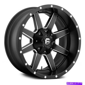 zC[@4{Zbg RD538}[xbN1PCzC[18x9i-12A5x114.3A78.1j4̃ubNZbg Fuel D538 MAVERICK 1PC Wheels 18x9 (-12, 5x114.3, 78.1) Black Rims Set of 4