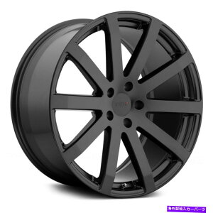 ホイール 4本セット TSW Brooklands Wheels 20x10(25、5x114.3、76.1)4のブラックリムセット TSW BROOKLANDS Wheels 20x10 (25, 5x114.3, 76.1) Black Rims Set of 4