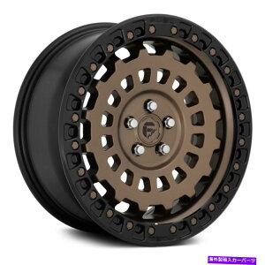 �z�C�[���@4�{�Z�b�g �R��D634�g���b�N�[�t�@�[1PC�z�C�[��17x9�i-12�A8x170�A125.1�j4�̃u�����Y�����Z�b�g Fuel D634 TRUCK ZEPHYR 1PC Wheels 17x9 (-12, 8x170, 125.1) Bronze Rims Set of 4