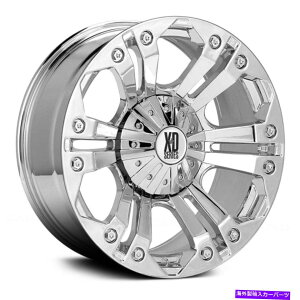 zC[@4{Zbg XDV[YXD778X^[zC[18x9i-12A6x139.7A106.1j4̃NZbg XD Series XD778 MONSTER Wheels 18x9 (-12, 6x139.7, 106.1) Chrome Rims Set of 4