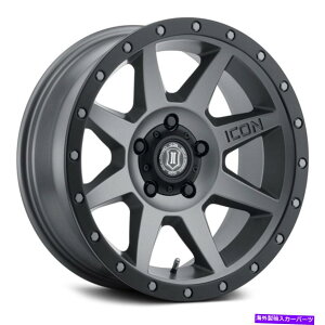 zC[@4{Zbg ACRoEhzC[20x9i0A6x139.7A106.1j4̃`^Zbg Icon Alloys REBOUND Wheels 20x9 (0, 6x139.7, 106.1) Titanium Rims Set of 4