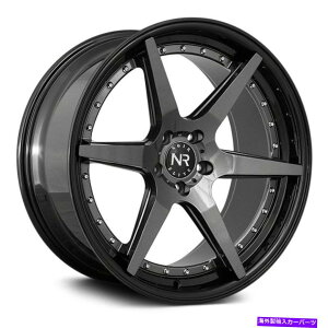 �z�C�[���@4�{�Z�b�g �m���[���G���[�gNR102�z�C�[��20x8.5�i35�A5x114.3�A73.1�j4�̃K�����^�������Z�b�g Noir Elite NR102 Wheels 20x8.5 (35, 5x114.3, 73.1) Gunmetal Rims Set of 4�y���s�A���i�z