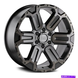 �z�C�[���@4�{�Z�b�g �u���b�N�T�C���i�J�z�C�[��20x9�i12�A6x139.7�A112.1�j4�̃K�����^�������Z�b�g Black Rhino WANAKA Wheels 20x9 (12, 6x139.7, 112.1) Gunmetal Rims Set of 4�y���s�A���i�z