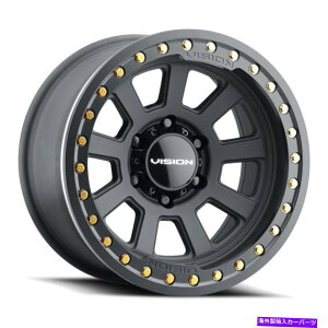 zC[@4{Zbg Vision 350 OJOSr[hbNzC[17x9i-40A6x139.7A106.2j4̃ubNZbg Vision 350 OJOS BEADLOCK Wheels 17x9 (-40, 6x139.7, 106.2) Black Rims Set of 4