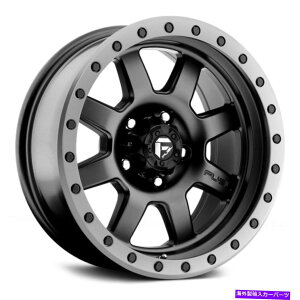 ホイール 4本セット 燃料D551トロフィー1PCホイール20x9(20、6x135、87.1)4のブラックリムセット Fuel D551 TROPHY 1PC Wheels 20x9 (20, 6x135, 87.1) Black Rims Set of 4